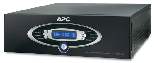 APC AV Black J Type 1kVA Power Conditioner uninterruptible power supply (UPS) 600 W