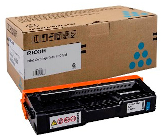 Ricoh 407544 cartuccia toner 1 pz Originale Ciano