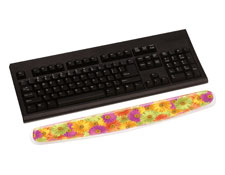3M - Keyboard wrist rest - flowers