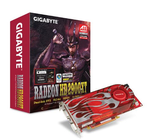 GIGABYTE GV-RX29T512VH-B graphics card AMD GDDR3