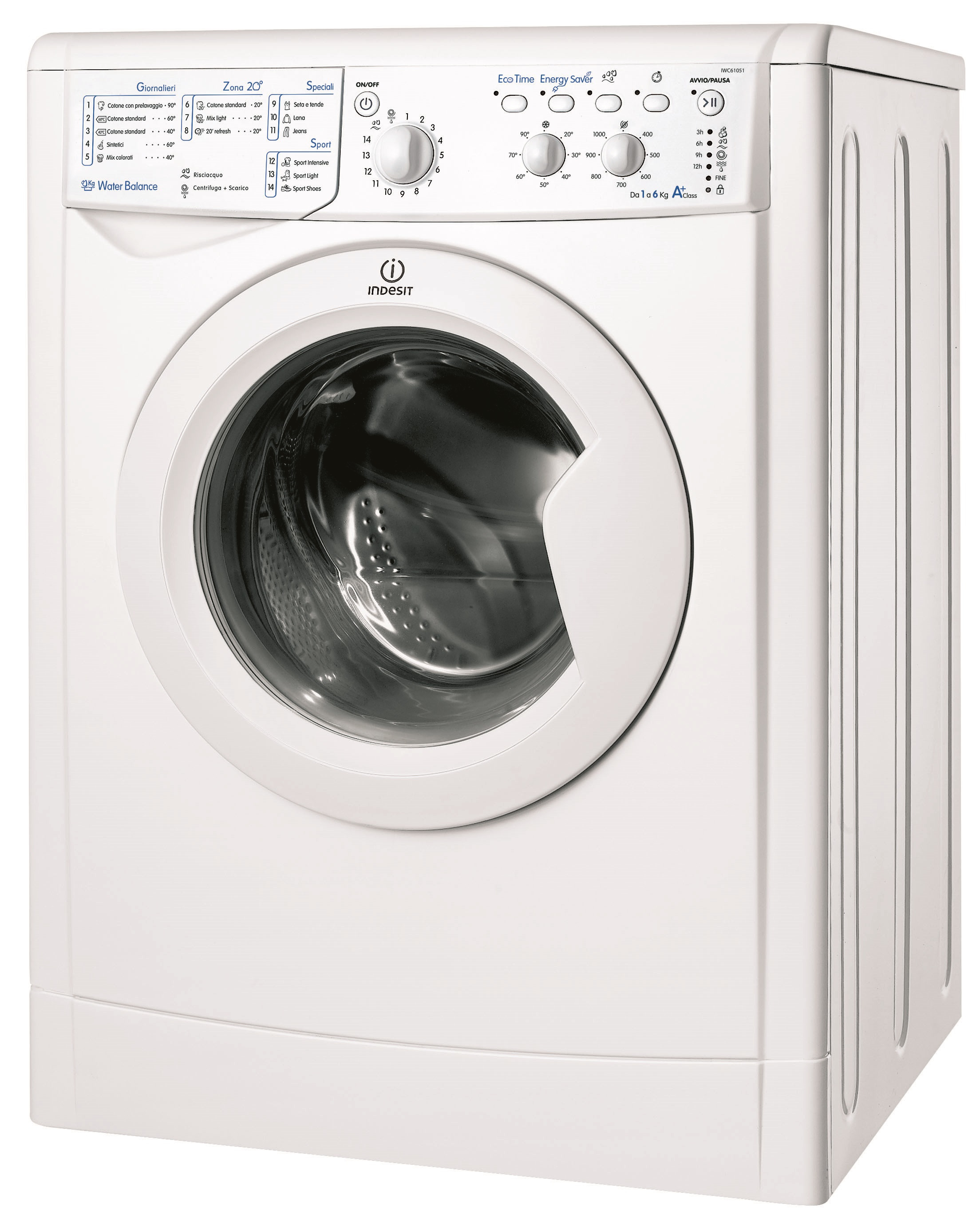 Indesit IWC 61051 C ECO IT — vue 1 sur 1