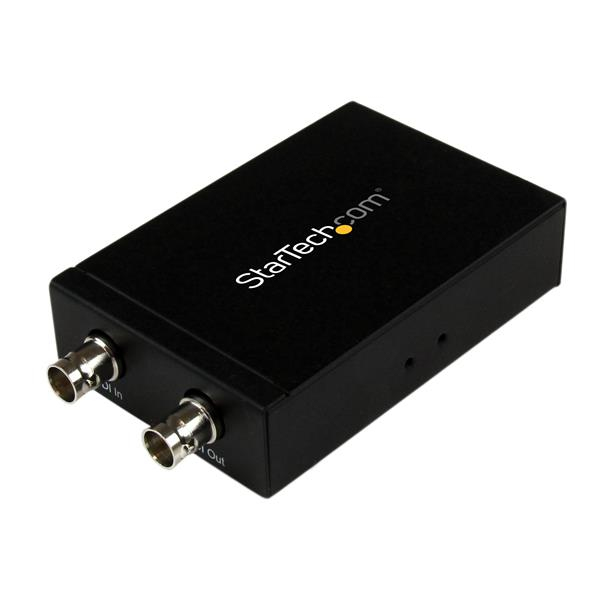 StarTech.com SDI to HDMI Converter - 3G SDI to HDMI Adapter with SDI Loop Through Output - SDI to HDMI Audio/Video Adapter - 755ft (230m) (SDI2HD) - Video converter - 3G-SDI - HDMI, 3G-SDI - black