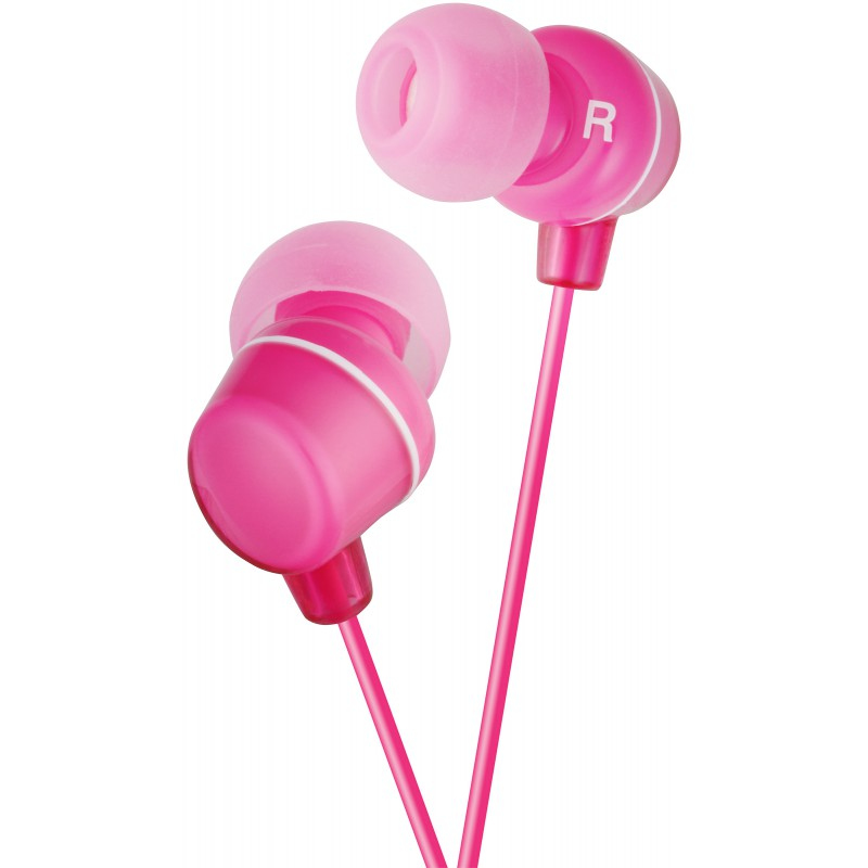 JVC HA-FX23 Headphones Wired In-ear Pink image 1