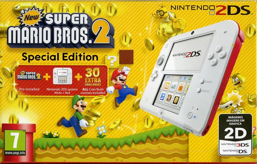 Nintendo 2DS + New Super Mario Bros. 2 — vue 1 sur 3
