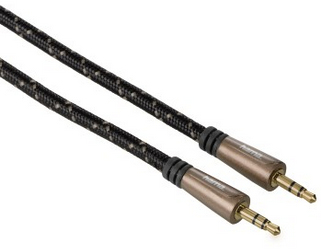 Hama 1.5m 3.5mm m/m cavo audio 15 m Marrone