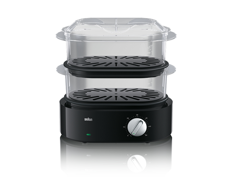 Braun Dampfgarer Braun FS 5100 IdentityCollection Dampfgarer schwarz
