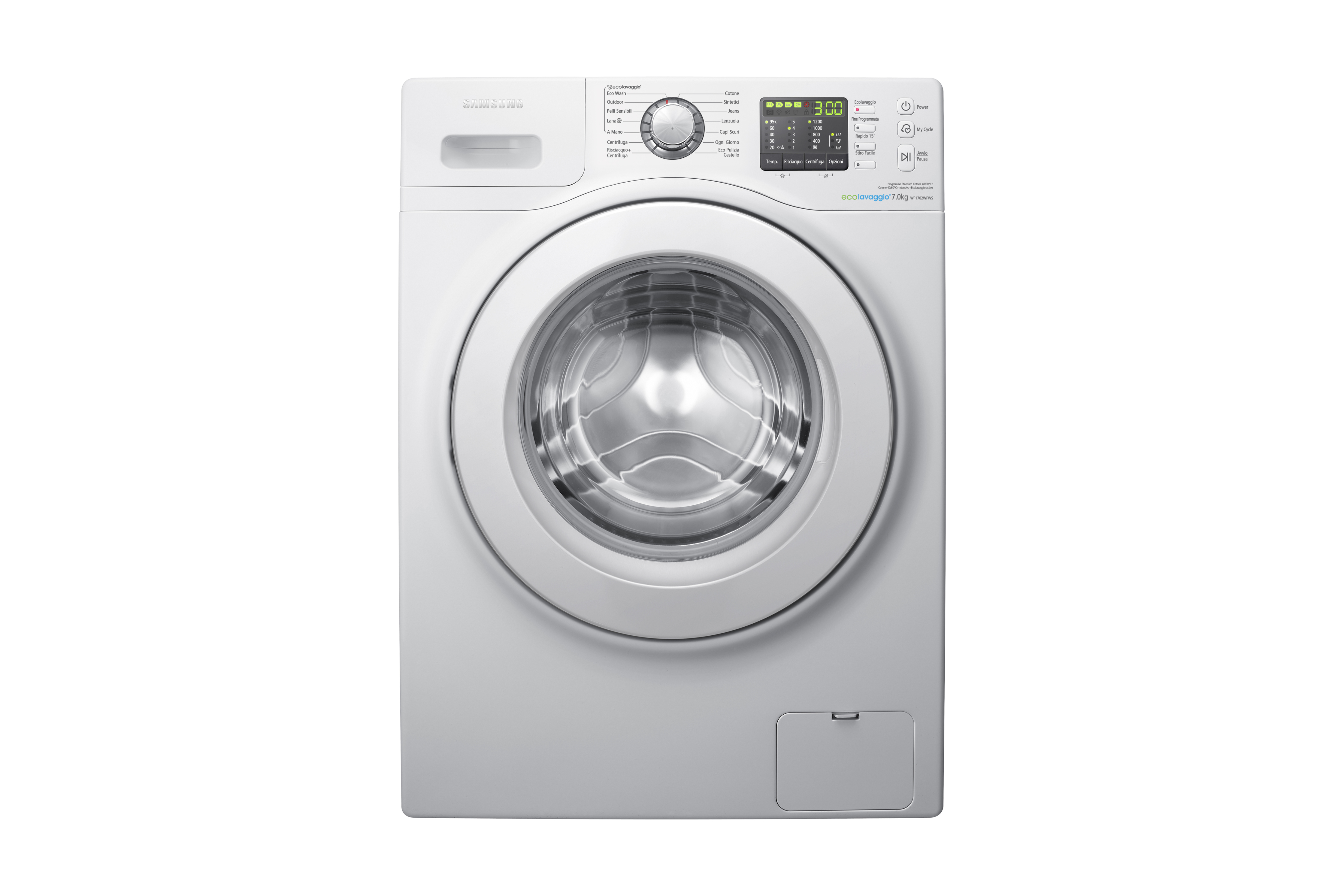 Samsung WF1702WFWS — vue 1 sur 1