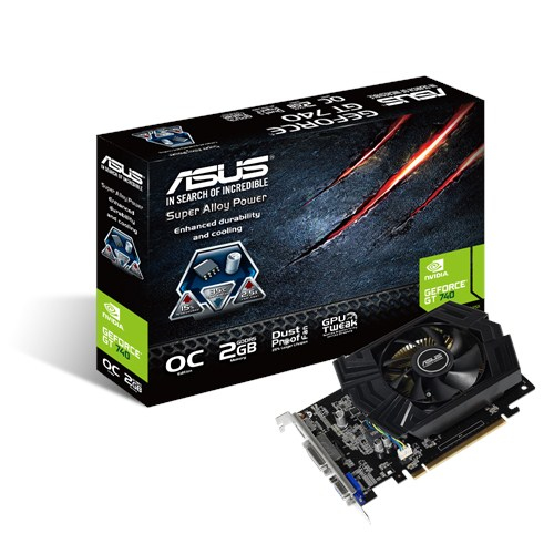 Asus GT740-OC-1GD5 GeForce GT 740 1 GB Video Card (GT740-OC-1GD5) -  PCPartPicker