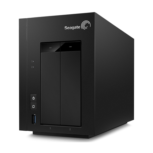 Seagate STCT2000100 NAS/storage server Mini Tower ARM 0.5 GB DDR3 2 TB HDD Seagate NAS OS Black