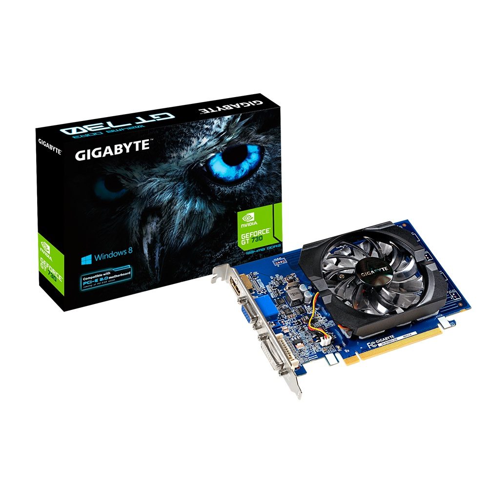 GIGABYTE GV-N730D3-1GI NVIDIA GeForce GT 730 1 GB GDDR3