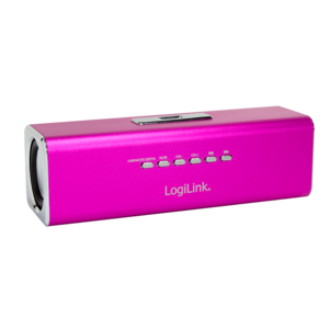 LogiLink DiscoLady Soundbox Pink image 1