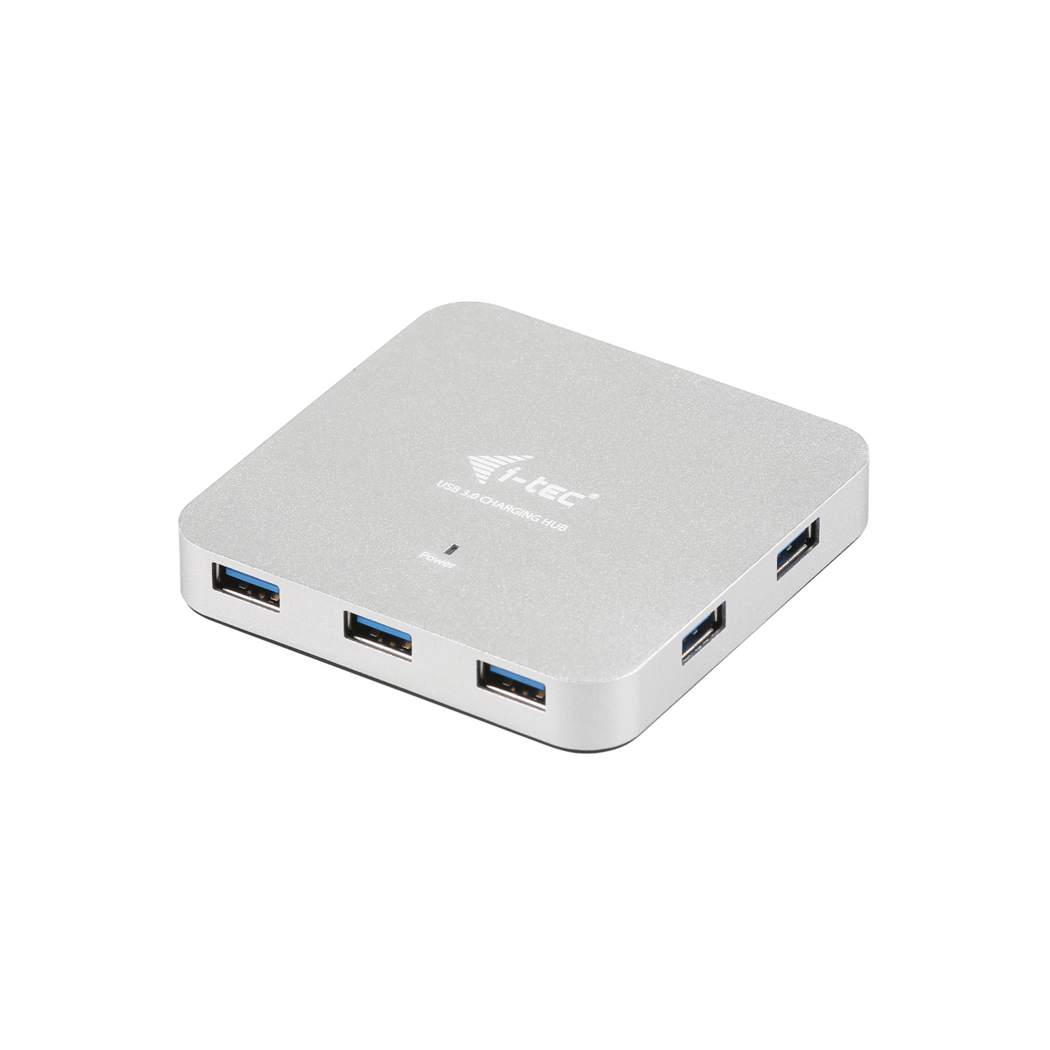 i-tec Metal U3HUBMETAL7 gränssnittshubbar USB 3.2 Gen 1 (3.1 Gen 1) Type-A 5000 Mbit/s Silver