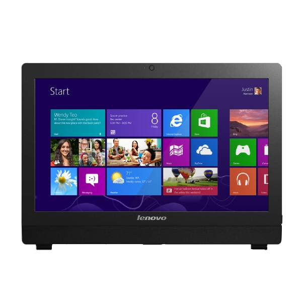 Lenovo S40-40 Intel® Core™ i5 i5-4460S 54.6 cm (21.5″) 1920 x 1080 pixels All-in-One PC 4 GB DDR3-SDRAM 500 GB HDD FreeDOS Black image 1