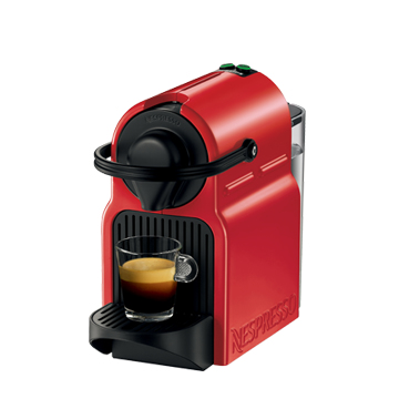 Krups Nespresso Inissia Rouge YY1531FD — vue 1 sur 1