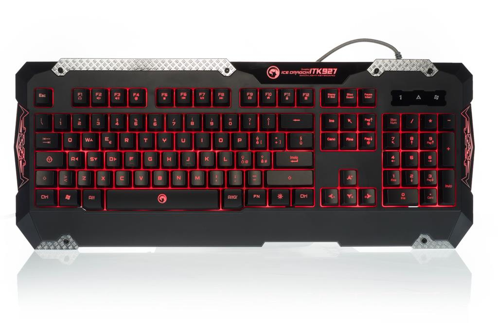 iTek Scorpion ICE Dragon Gaming Keyboard, Nero - …