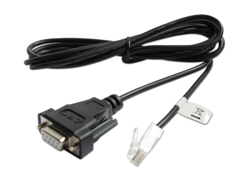 APC - Serial cable - RJ-45 (M) to DB-9 (F) - 6.6 ft - for P/N: SRV1KA-TW, SRV1KI-TW, SRV2KA-TW, SRV2KI-TW, SRV3KA-TW, SRV3KI-TW, SRV6KI-TW