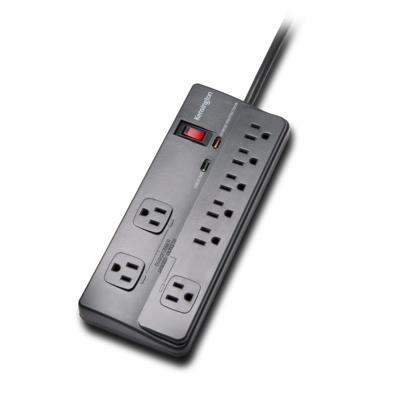 Kensington K38218NA surge protector Grey 8 AC outlet(s) 1.8 m
