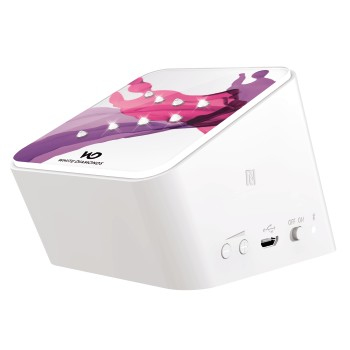 Hama Liquids Mono portable speaker Pink, White 2 W image 1