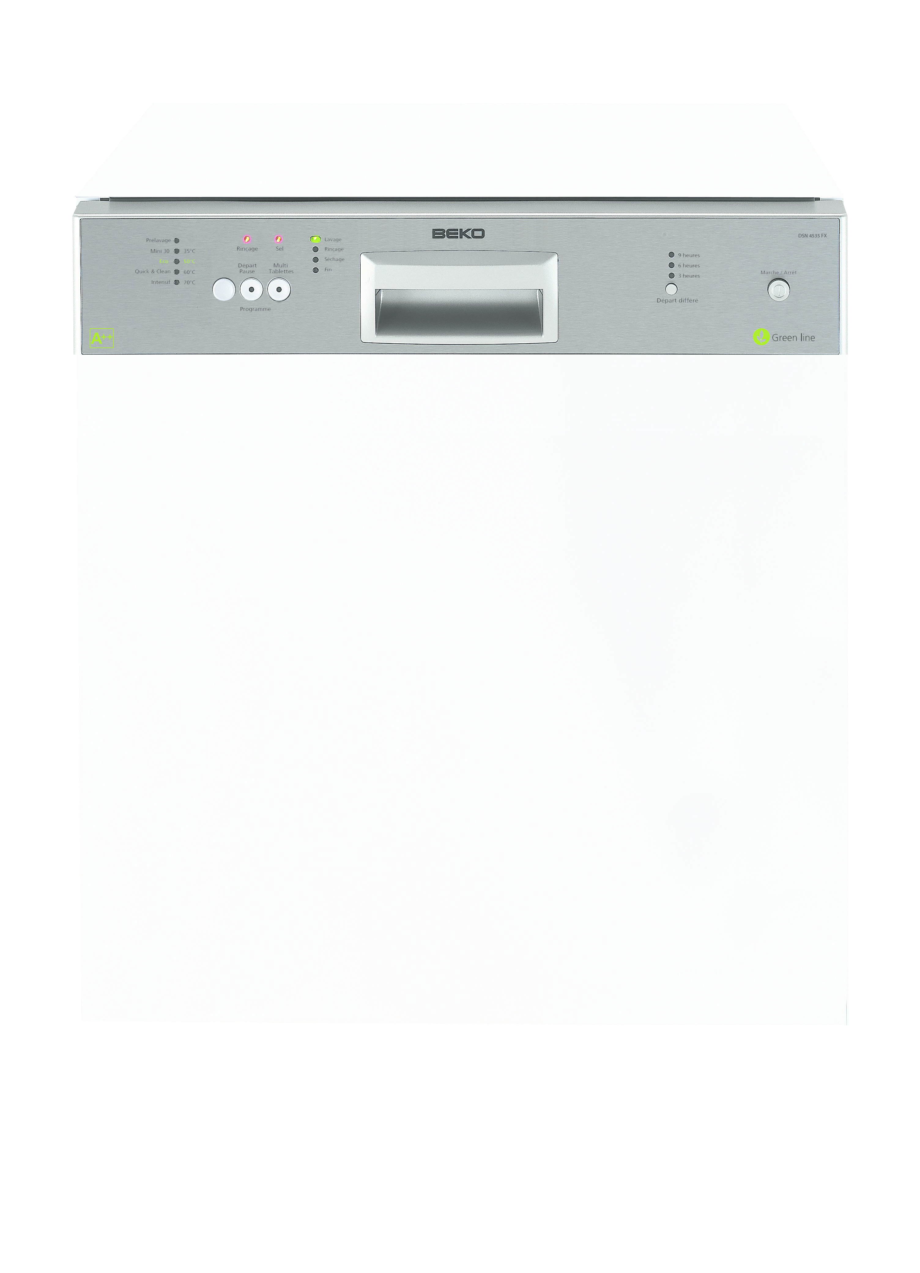 Beko DSN4535FX — vue 1 sur 1