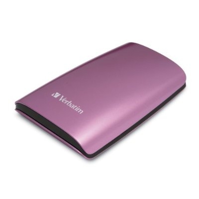 Verbatim 320GB USB Portable Hard Drive - Pink external hard drive 5400 RPM 2.0