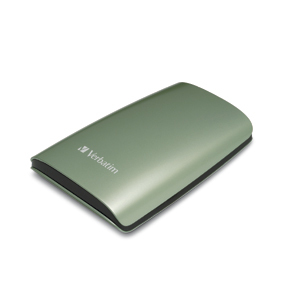Verbatim 320GB USB Portable Hard Drive - Green external hard drive 5400 RPM 2.0