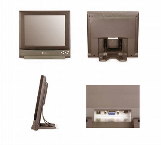 AG Neovo 15” LCD DISPLAY WITH TOUCH PANEL TECHNOLOGY MODEL TS-15S computer monitor 38.1 cm (15″) 1024 x 768 pixels Touchscreen Black image 1