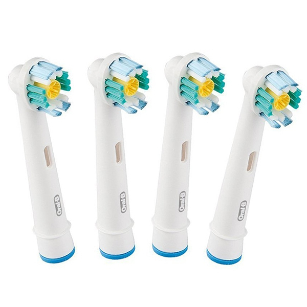 Braun EB 18-4 testina per spazzolino 4 pz Bianco