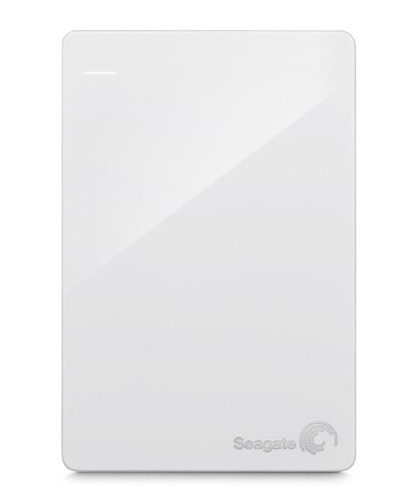 Seagate Backup Plus Slim Portable 2TB external hard drive Variable 2.5″ Micro-USB B 3.2 Gen 1 (3.1 Gen 1) White image 1