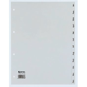 HETZEL    Register PP                 A4
