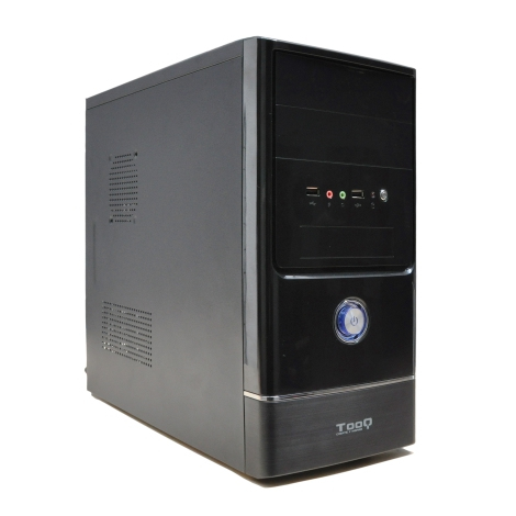 TooQ TQC-4765D-480 computer case Mini Tower Black 480 W image 1