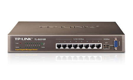 TP-Link 8-Port Gigabit L2 Lite Managed Switch with 1 SFP Slot
