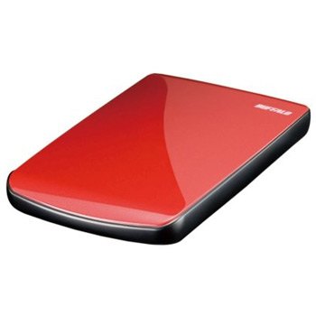 Buffalo MiniStation Lite 500GB external hard drive 5400 RPM 2.5″ USB 2.0 Red image 1