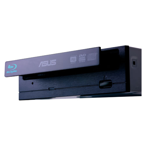ASUS BC-08B1ST, Black (Retail) optical disc drive Internal