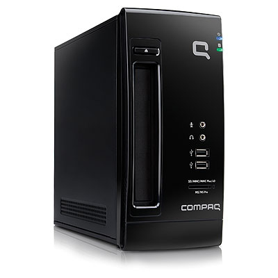 HP CQ2100BE-m Intel Atom® 230 1 GB DDR2-SDRAM 160 GB Intel® GMA 3100 Windows XP Home Edition Micro Tower PC