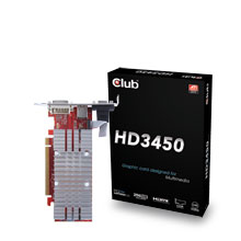 CLUB3D CGAX-3456I graphics card GDDR2