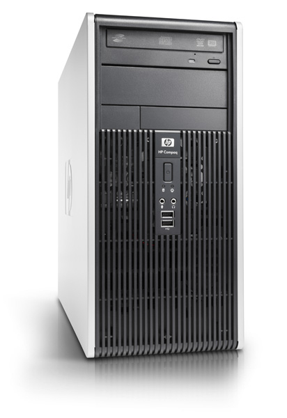 HP dc5850 MT AMD Athlon 5000B 2 GB DDR2-SDRAM 250 GB AMD Radeon HD 3100 Windows Vista Business Micro Tower PC