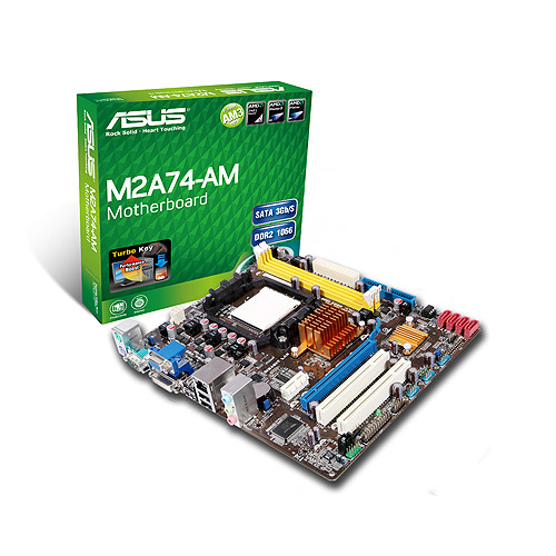 ASUS M2A74-AM AMD 740G Socket AM3 micro ATX