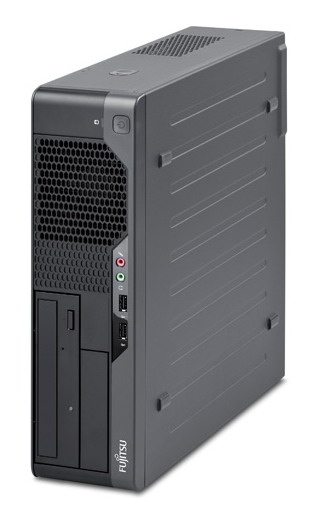 Fujitsu ESPRIMO E5730 Intel® Pentium® E5300 2 GB DDR2-SDRAM 160 GB Intel® GMA 4500M Windows Vista Business SFF PC Black