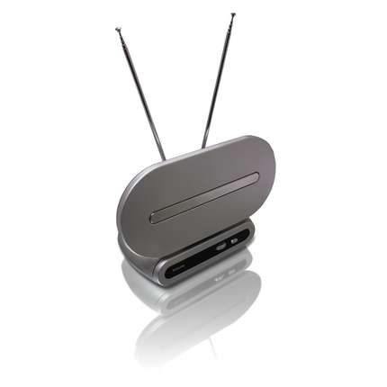 Philips TV antenna UHF/VHF/FM Indoor 40 dB amplified network antenna 36 dBi