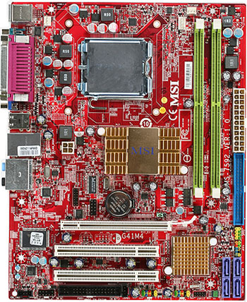 MSI G41M4-F LGA 775 (Socket T) micro ATX