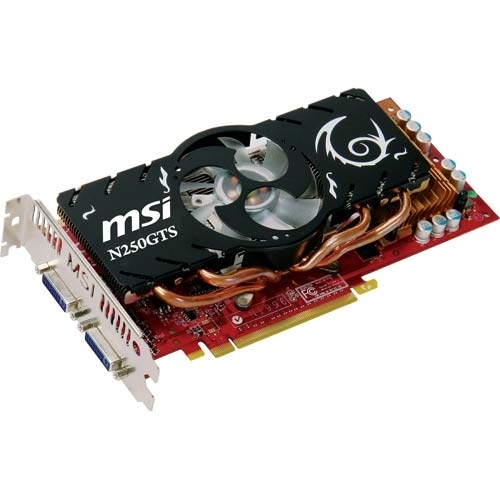 MSI GeForce GTS 250 1 GB GDDR3