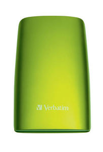 Verbatim 2.5'' Portable Hard Drive USB 2.0 Eucalyptus Green 500GB external hard drive 5400 RPM 2.5"