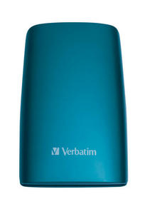 Verbatim 2.5'' Portable Hard Drive USB 2.0 Caribbean Blue 500GB external hard drive 5400 RPM 2.5"