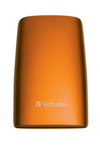 Verbatim 2.5'' Portable Hard Drive USB 2.0 Volcanic Orange 500GB external hard drive 5400 RPM 2.5"