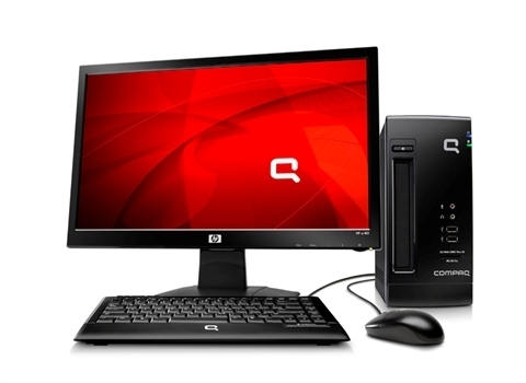 HP CQ2100NL + v185ws Intel Atom® 230 1 GB DDR2-SDRAM 160 GB Intel® GMA 3100 Windows XP Home Edition Micro Tower PC