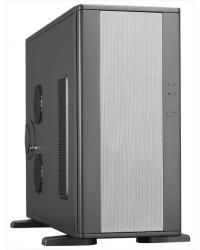 Chieftec CH-01B-B-SL Midi Tower Grey, Silver image 1