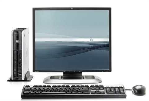 HP dc7900 USFF + LP1965 Intel® Pentium® E5300 2 GB DDR2-SDRAM 160 GB Intel® GMA 4500M Windows Vista Business PC