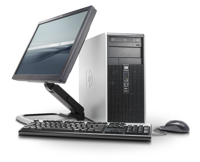 HP dc5800 MT + L2245wg Intel® Core™2 Duo E7500 2 GB DDR2-SDRAM 250 GB Intel® GMA 3100 Windows Vista Business PC