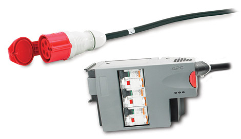 APC IT Power Distribution Module - Automatic circuit breaker (plug-in module) - AC 400 V - 3-phase - output connectors: 1 - for P/N: SY16K48H-PDNB, SY32K48H-PDNB, SY48K48H-PDNB, SY64K96H-NB, SY96K160H-NB, SY96K96H-NB