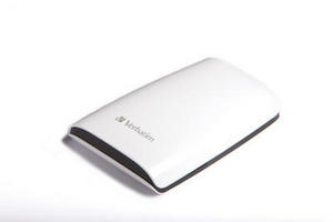 Verbatim 2.5'' Portable Hard Drive USB 2.0 Executive 500GB - Arctic White external hard drive 5400 RPM 2.5"